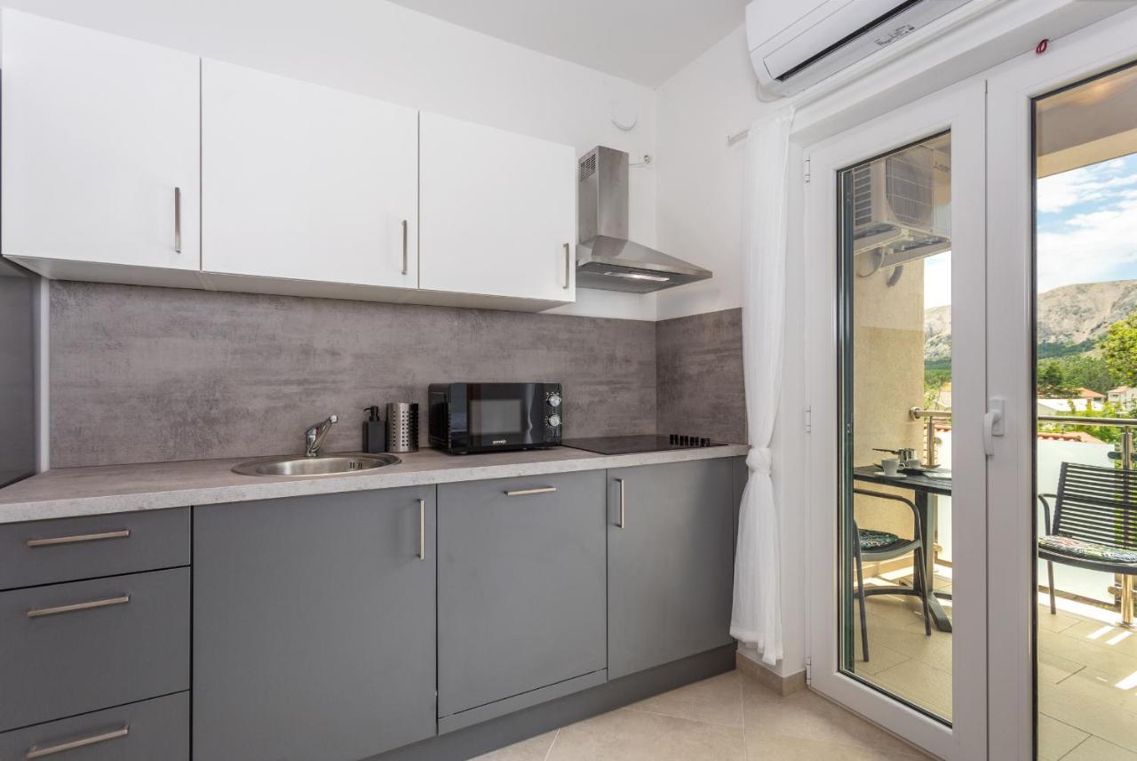 Divine Apartments Baška Eksteriør bilde