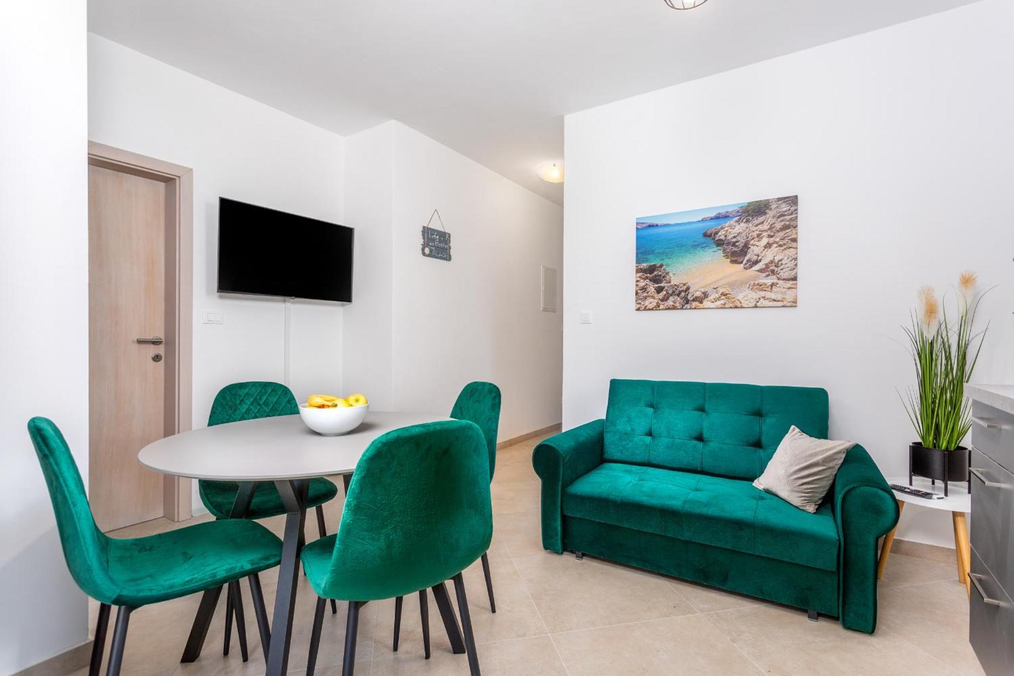 Divine Apartments Baška Eksteriør bilde