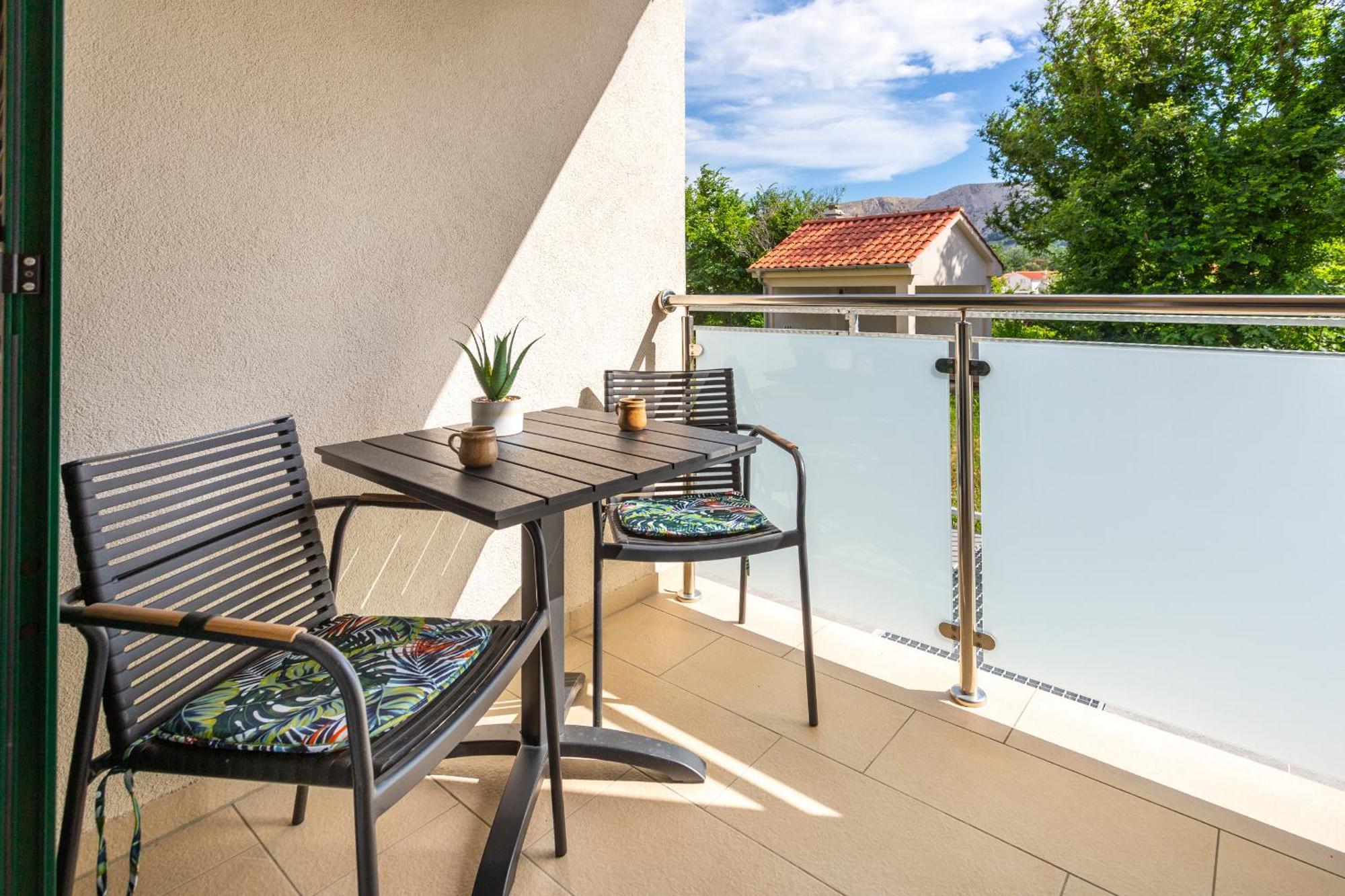 Divine Apartments Baška Eksteriør bilde